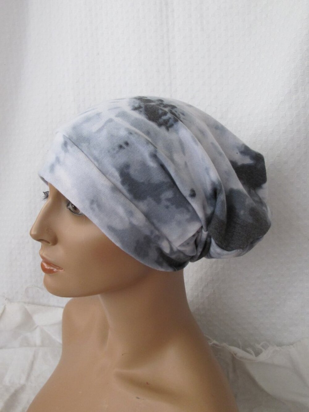 Handmade Tie Dye Slouch Beanie